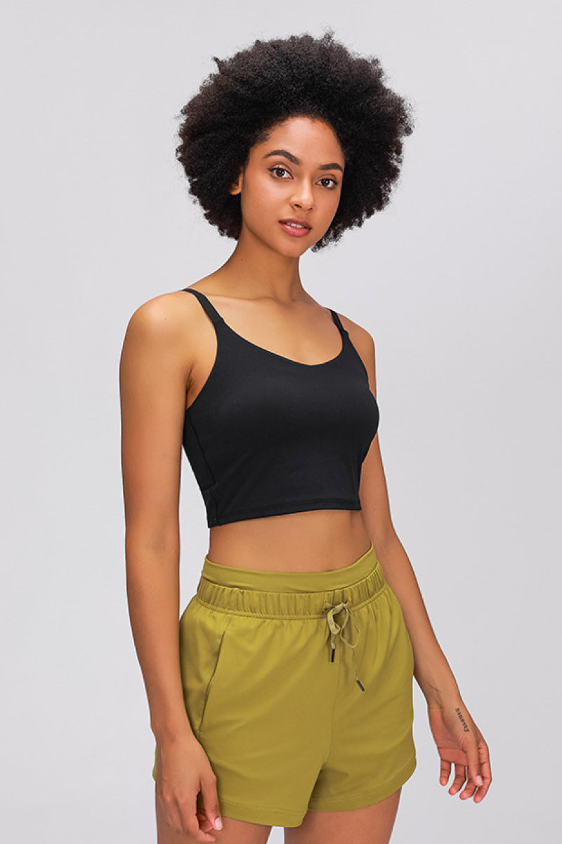 Adjustable Strap Sports Bra