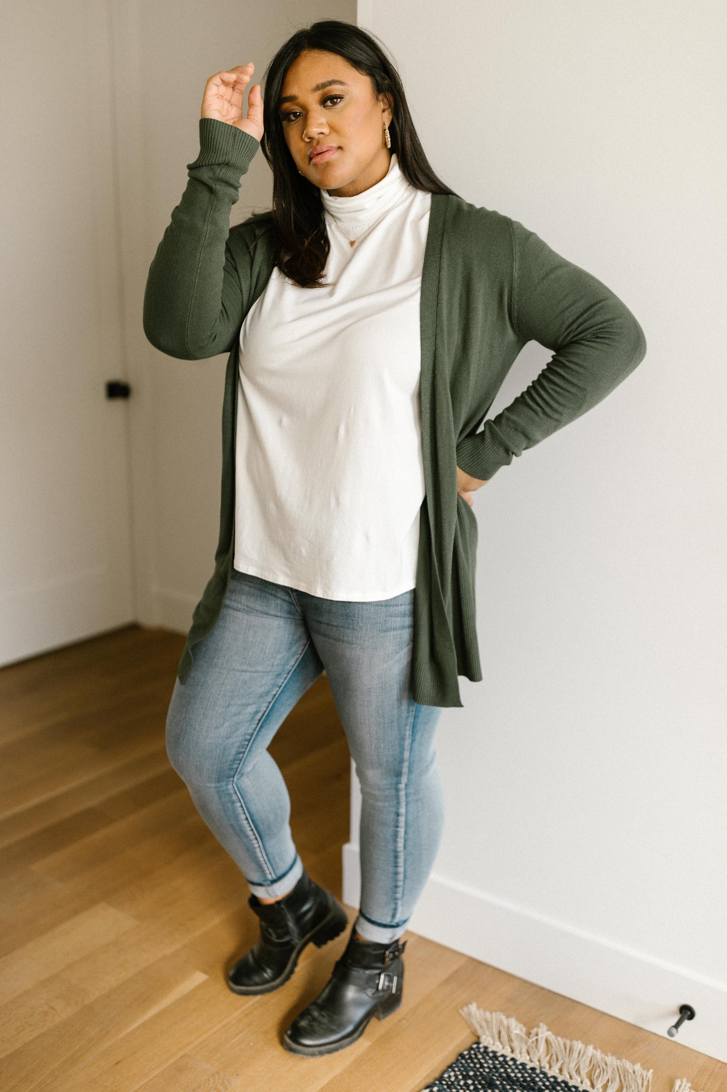 Million Dollar Olive Cardigan
