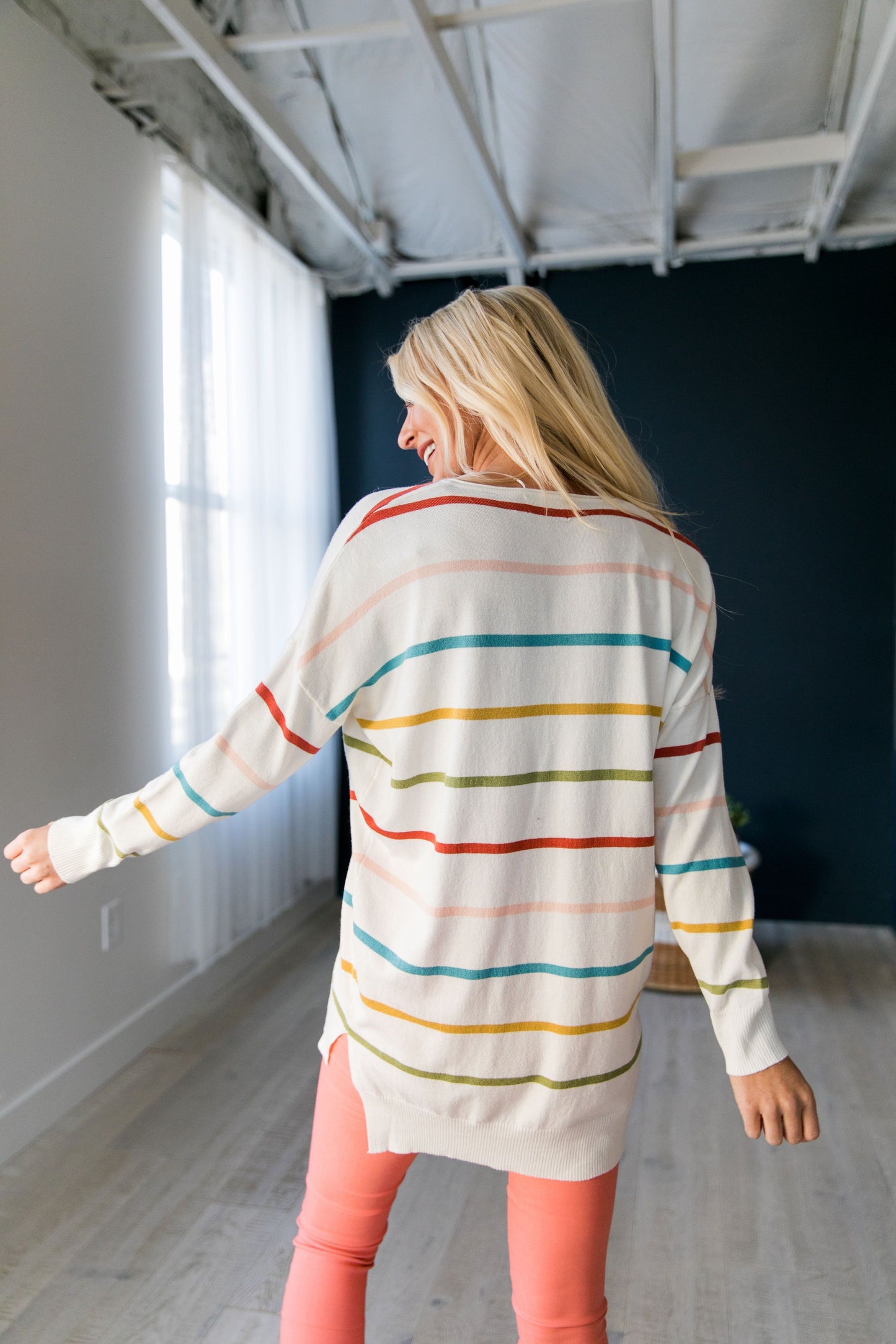 Taste of Spring Striped Sweater