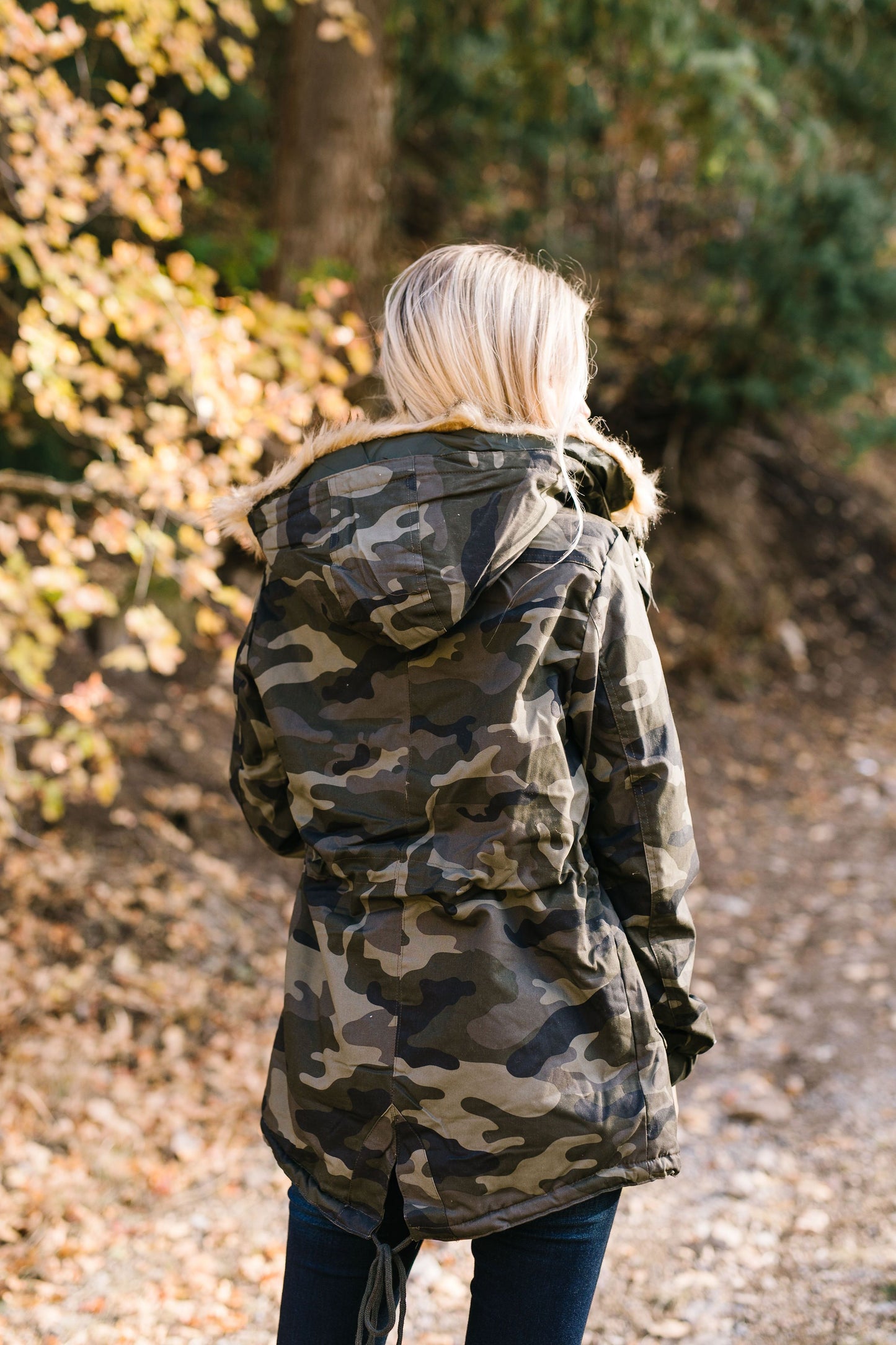 Alaskan Wilds Anorak in Olive Camo