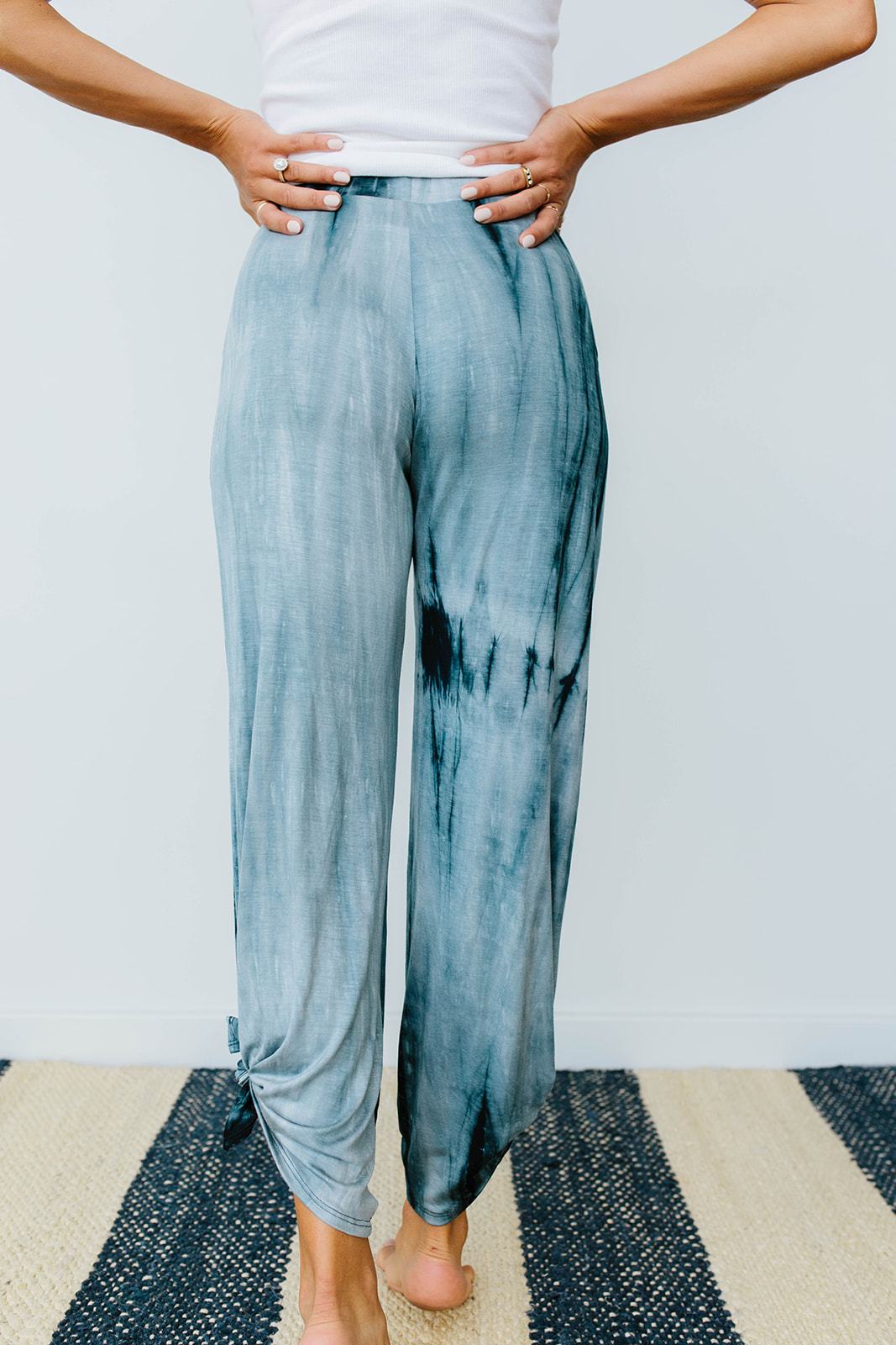 Beach Streak Pants In Navy