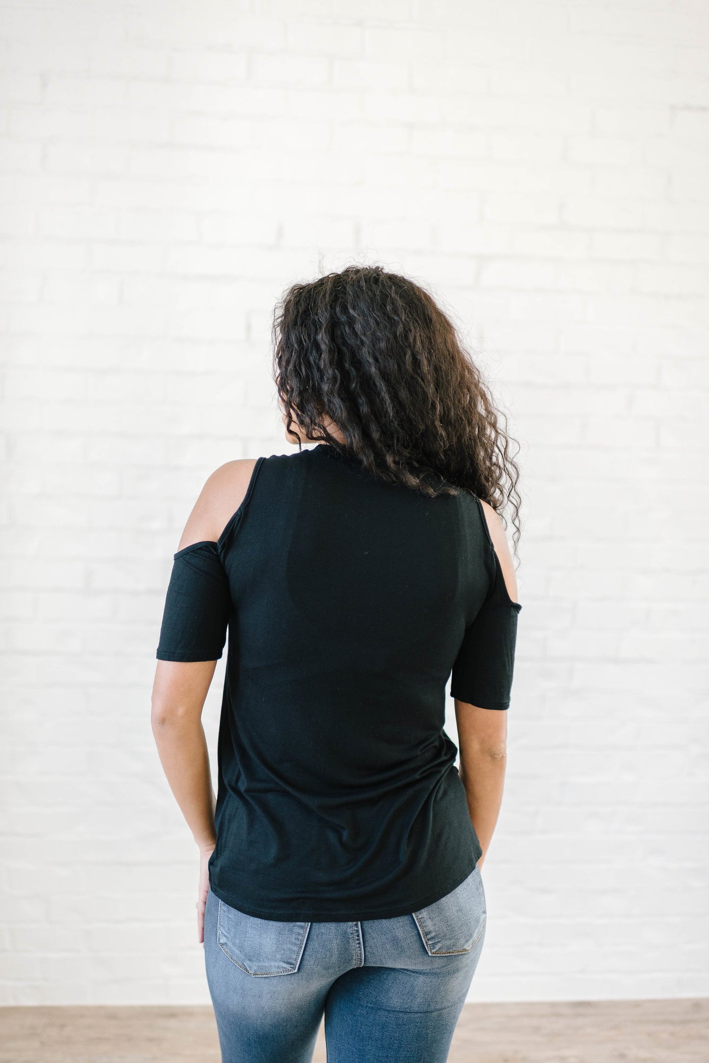 Cold Shoulders in Black