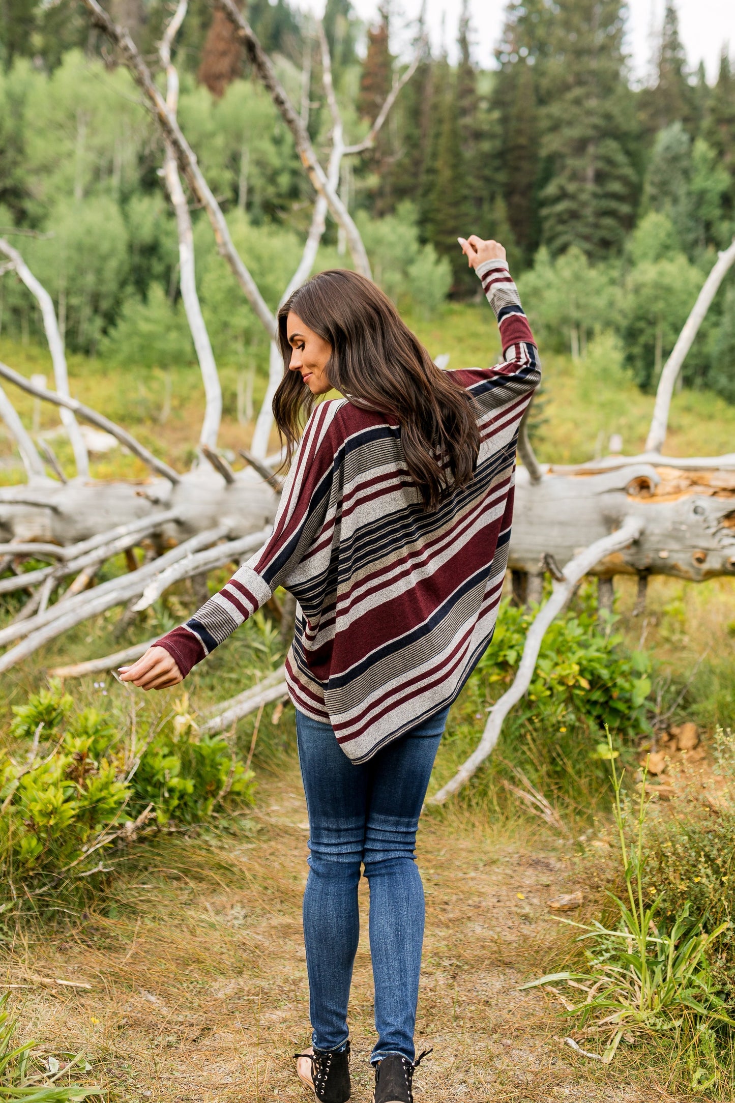 Get In Line Striped Top