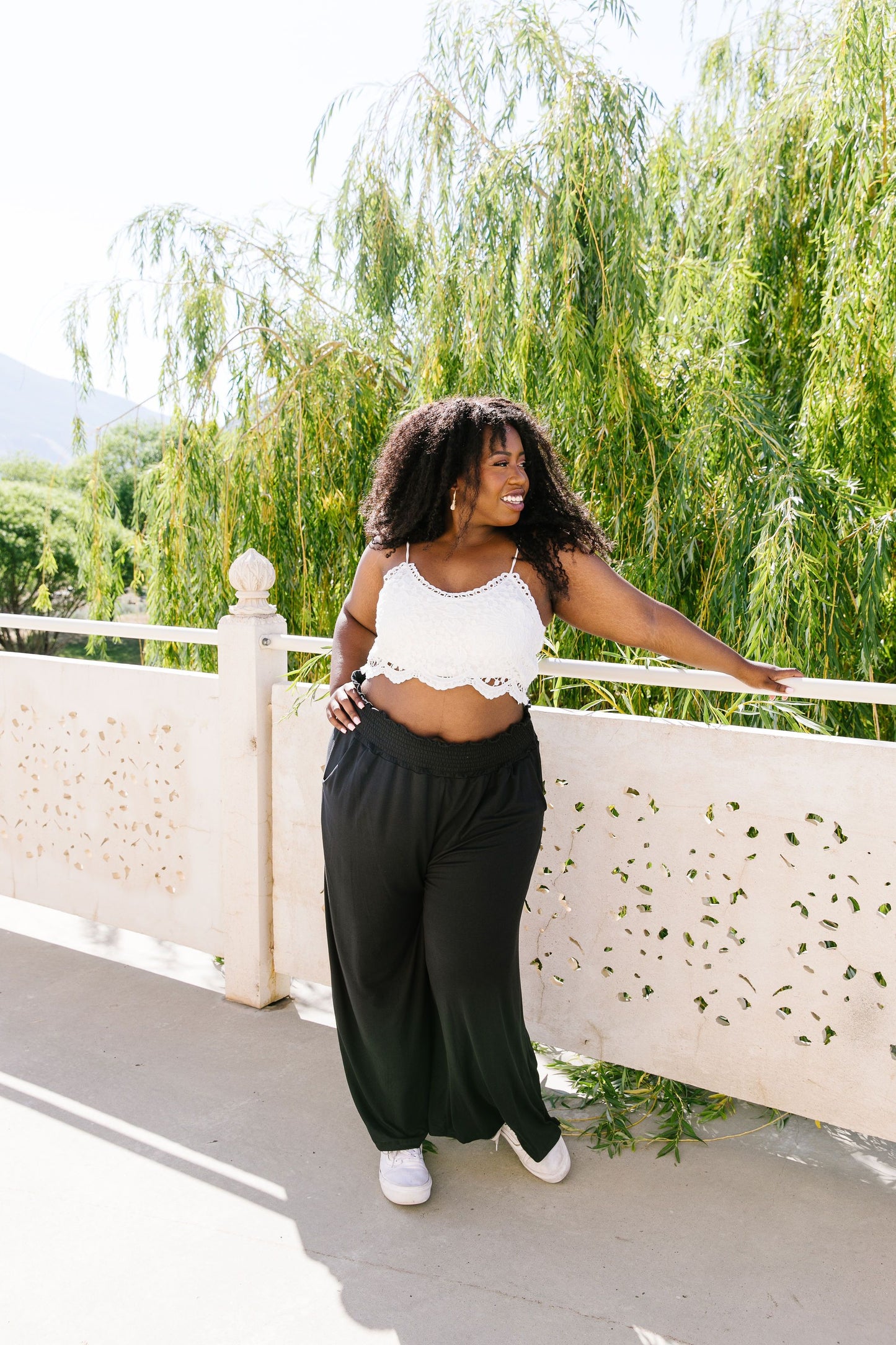 Go Get 'Em Gaucho Pants In Black