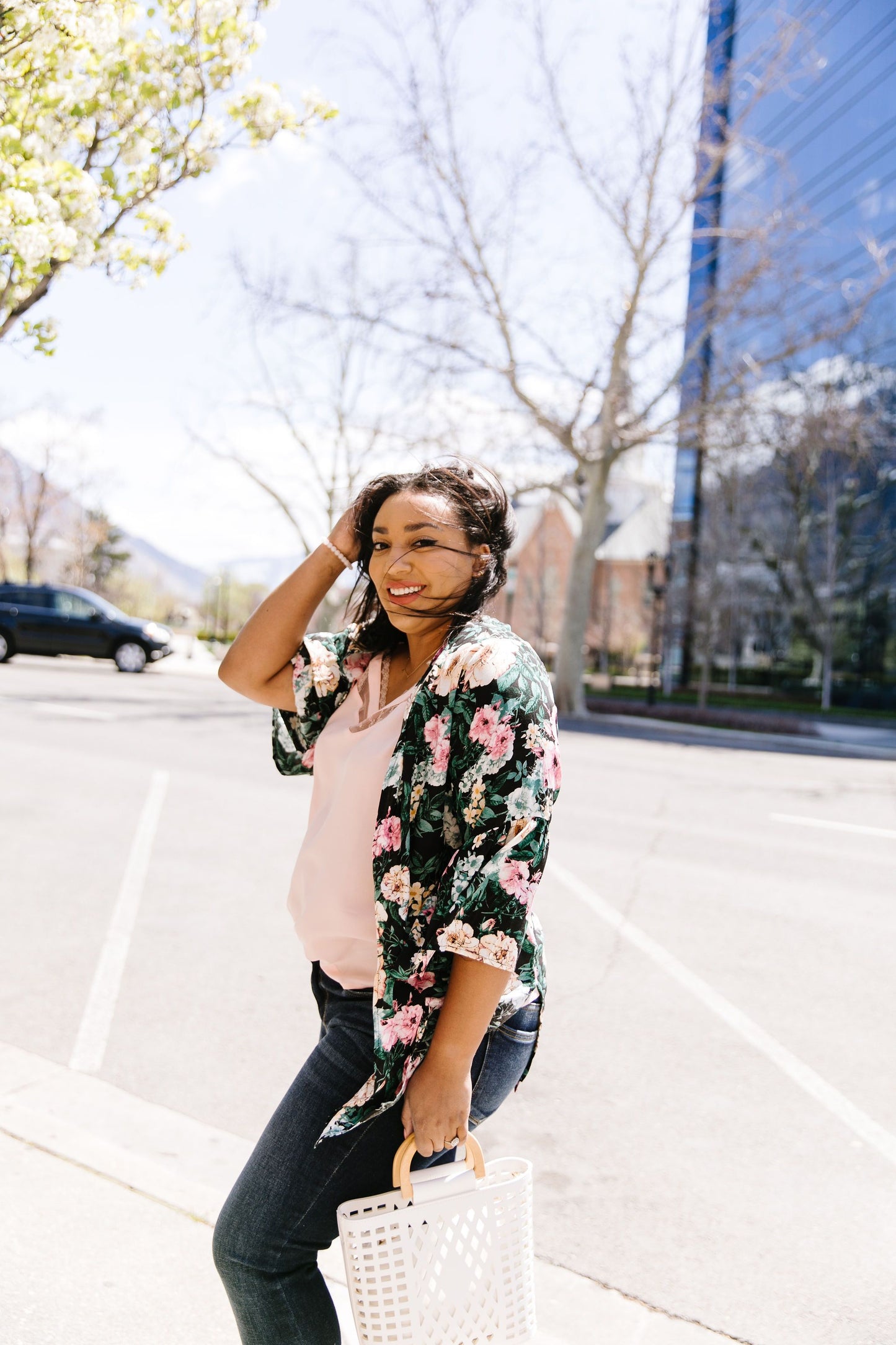 Mixed Flowers Cardigan