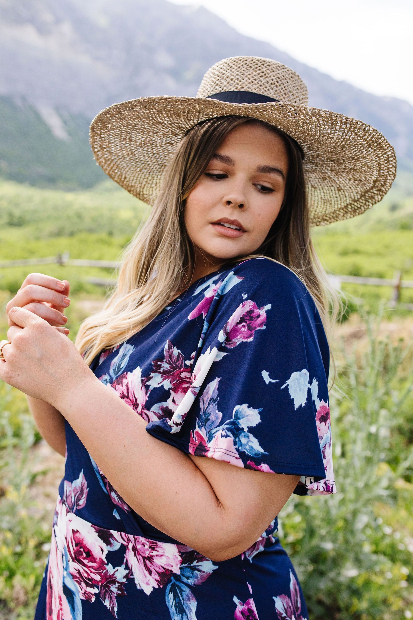 Nighttime Garden Stroll Maxi Dress