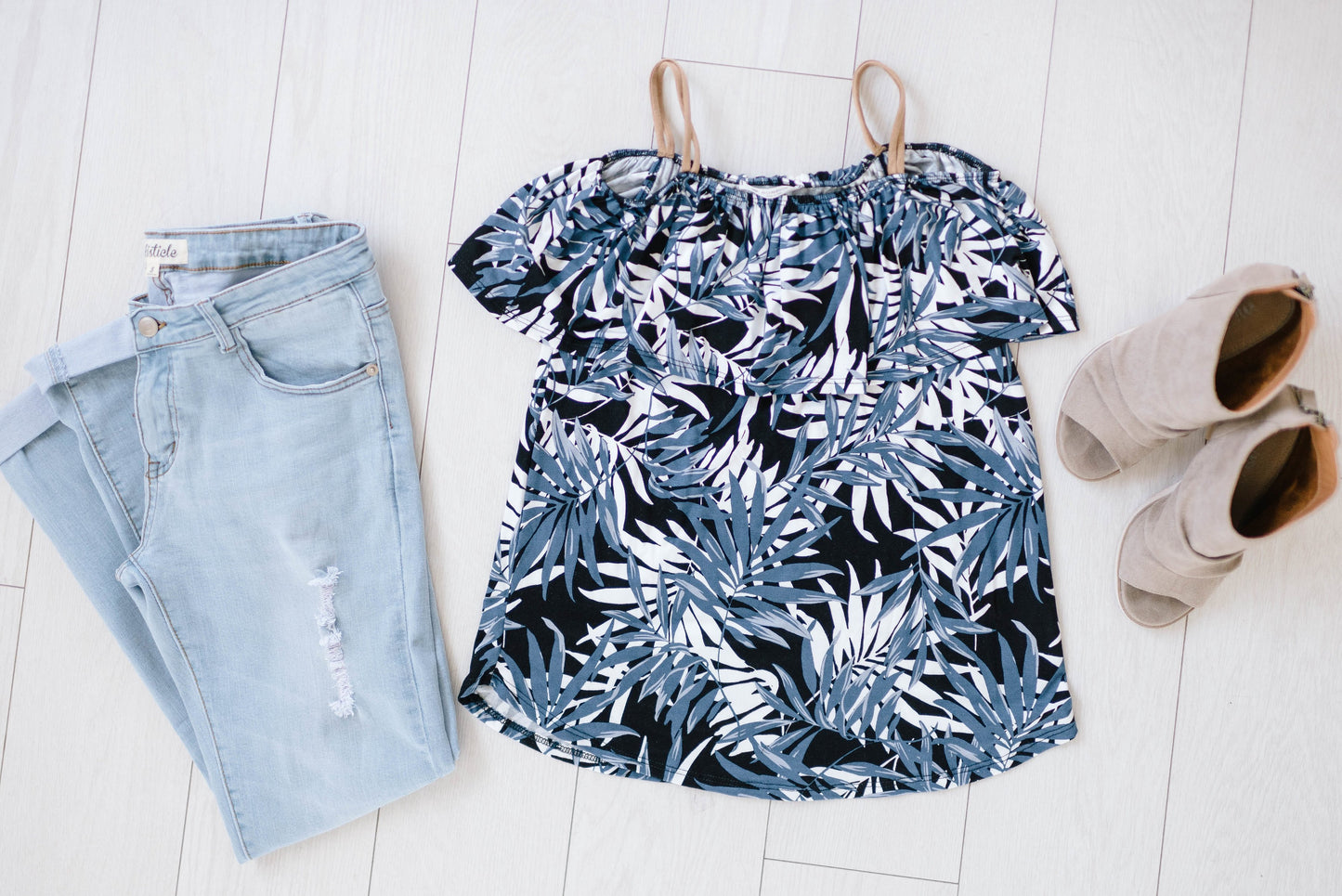 Palm In Blue