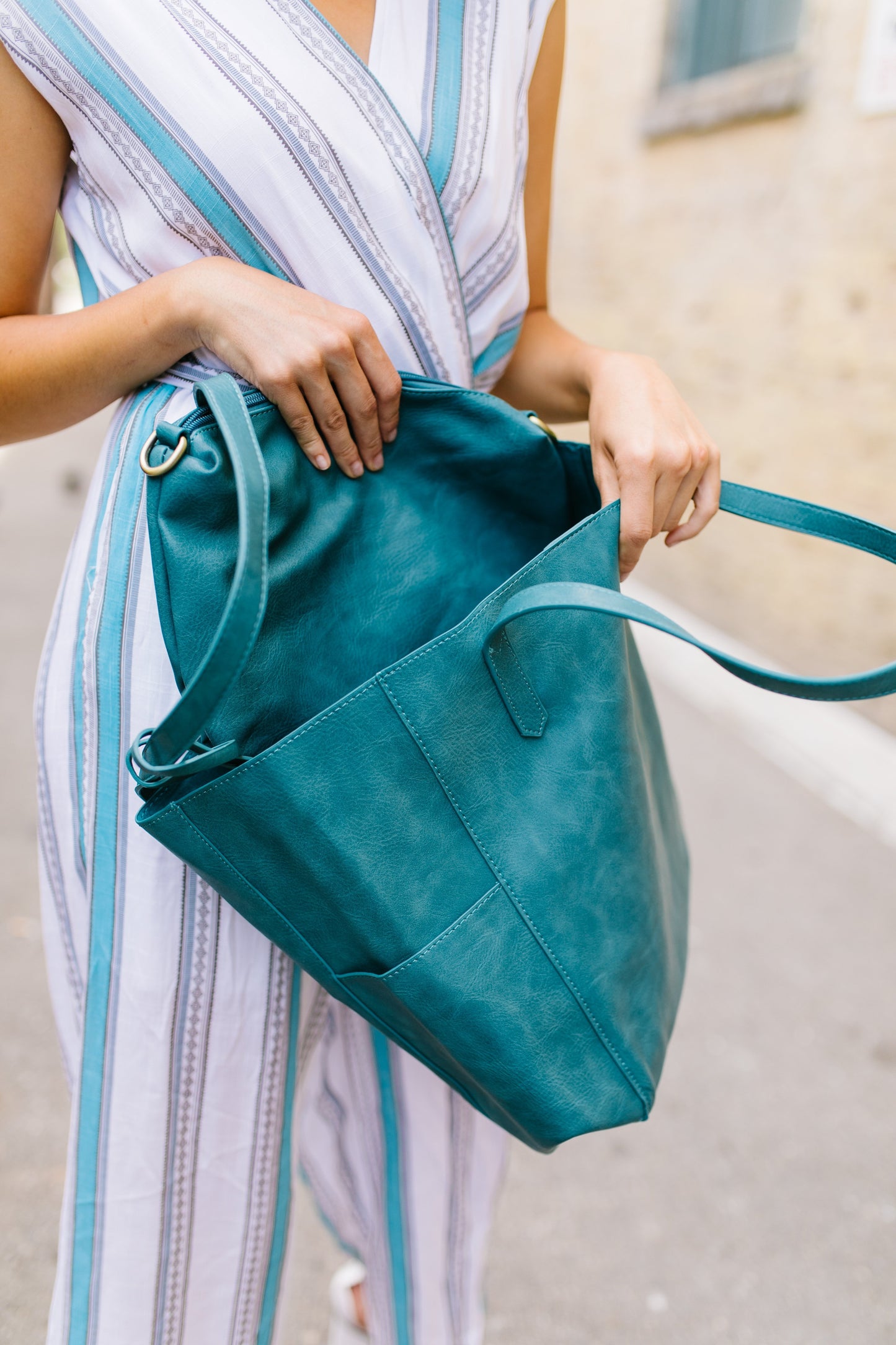 Pretty As A Peacock Tote