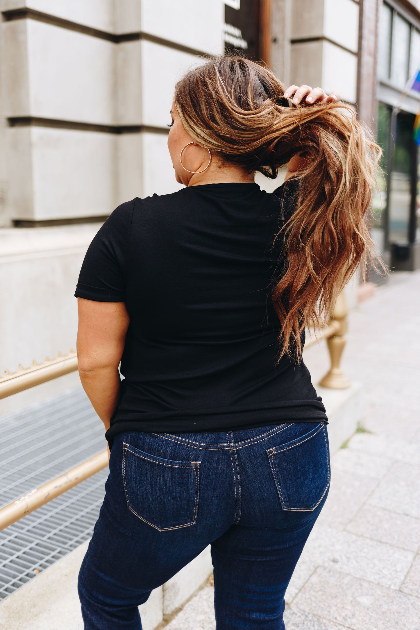 Rule The Roost Tee In Black