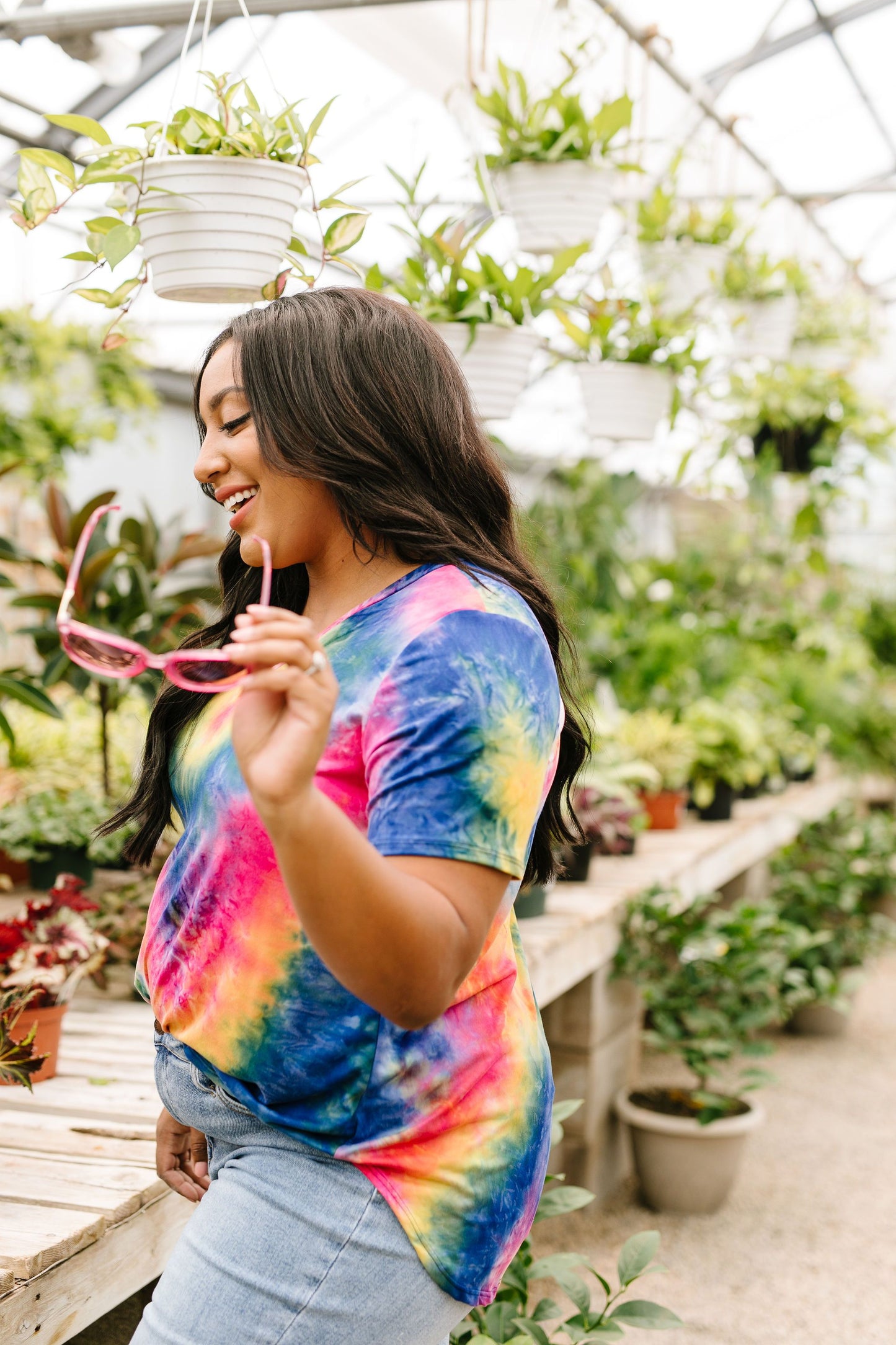 Sapphire Tie Dye Fantasy Top