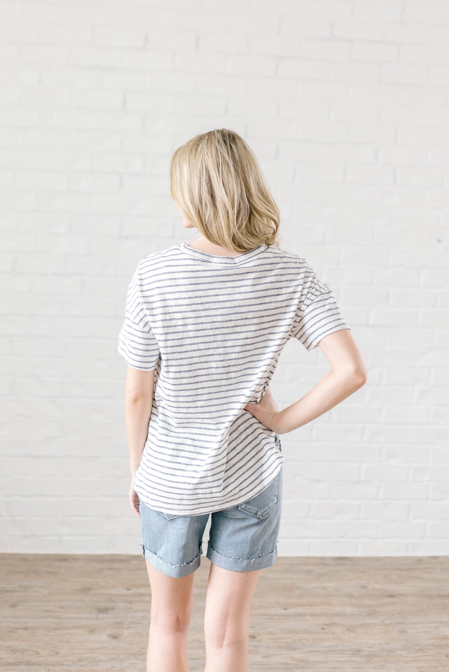 Saturday Striped Tee