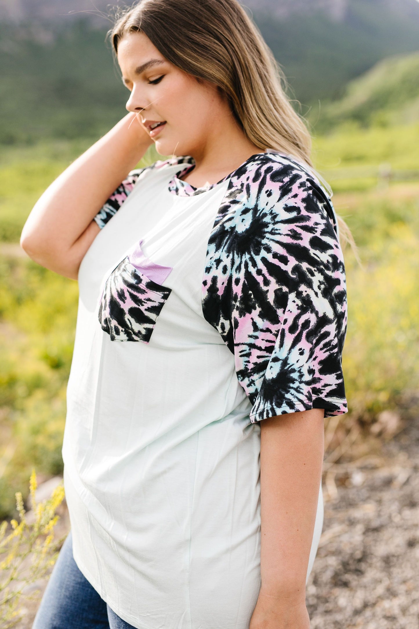 Starburst Raglan Top