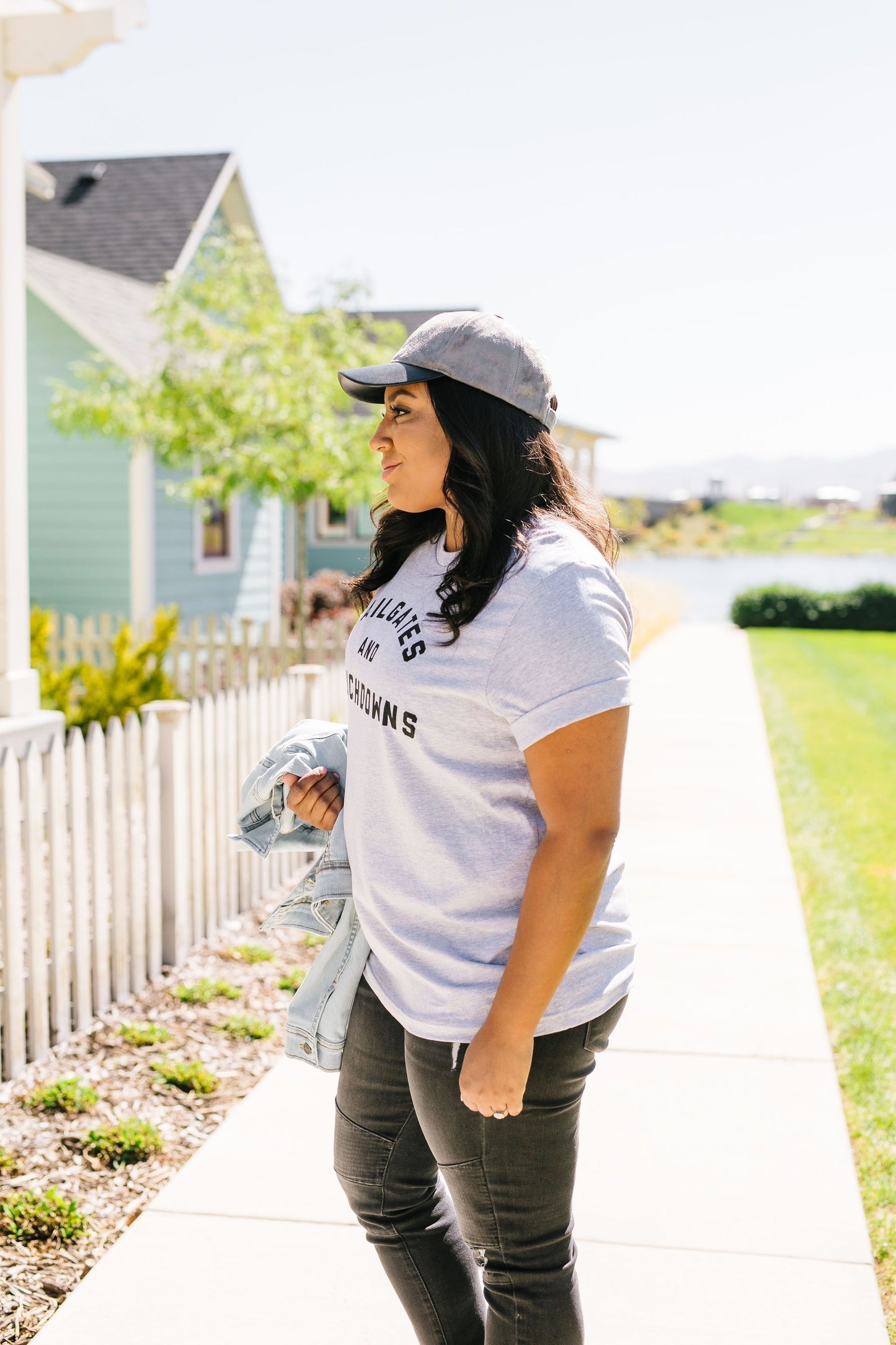 Tailgates And Touchdowns Graphic Tee