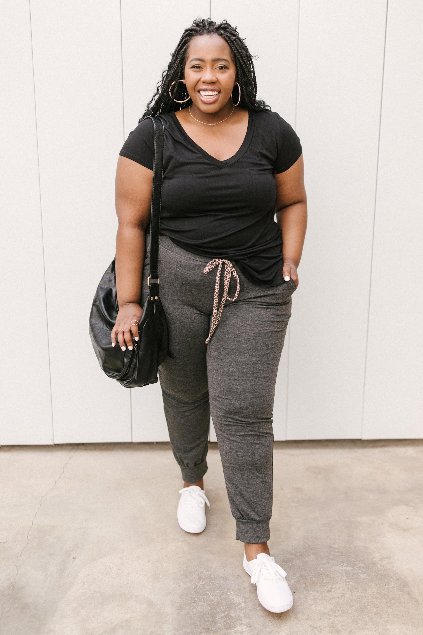 Lazy Leopard Joggers