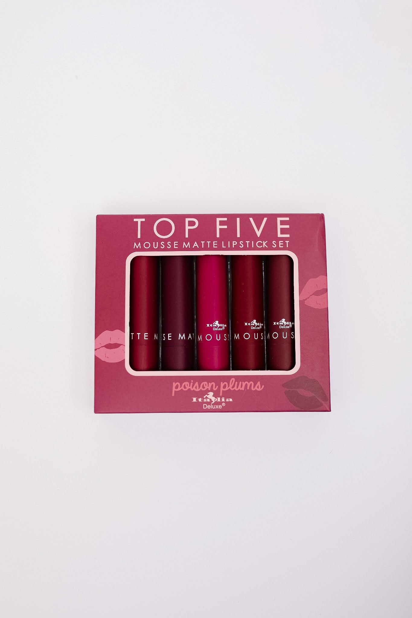 Madeline Matte Lipstick: The Plum Collection