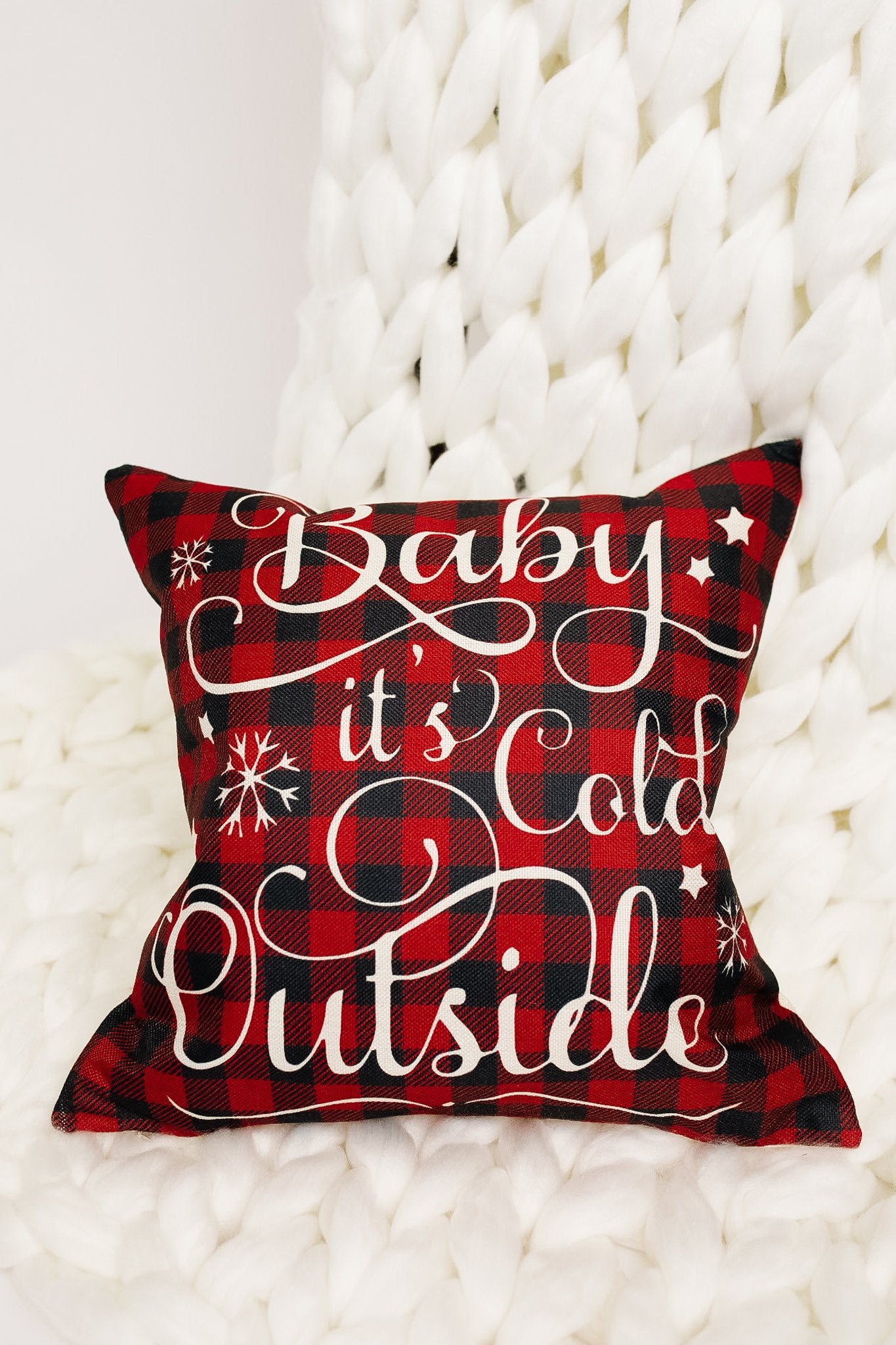Chilly Weather Pillow Case