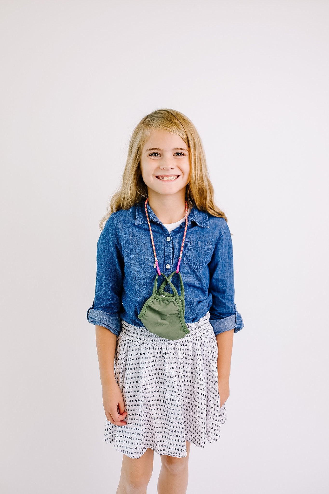 Keep Your Kids Safe Multi-Use Lanyard in Pink