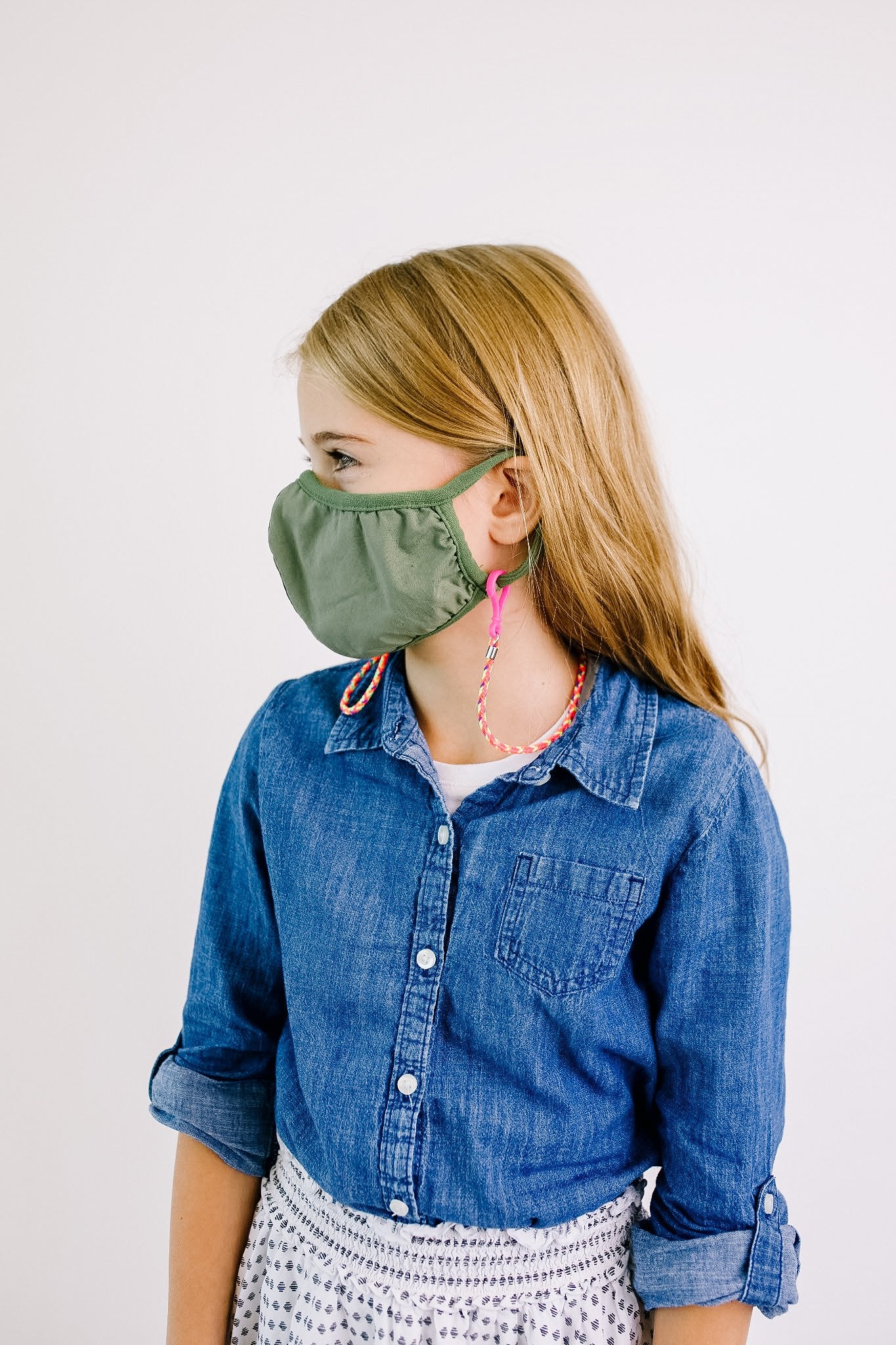 Keep Your Kids Safe Multi-Use Lanyard in Pink