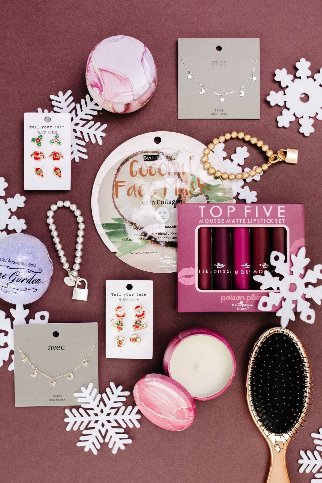 Holly Jolly Christmas Earring Set