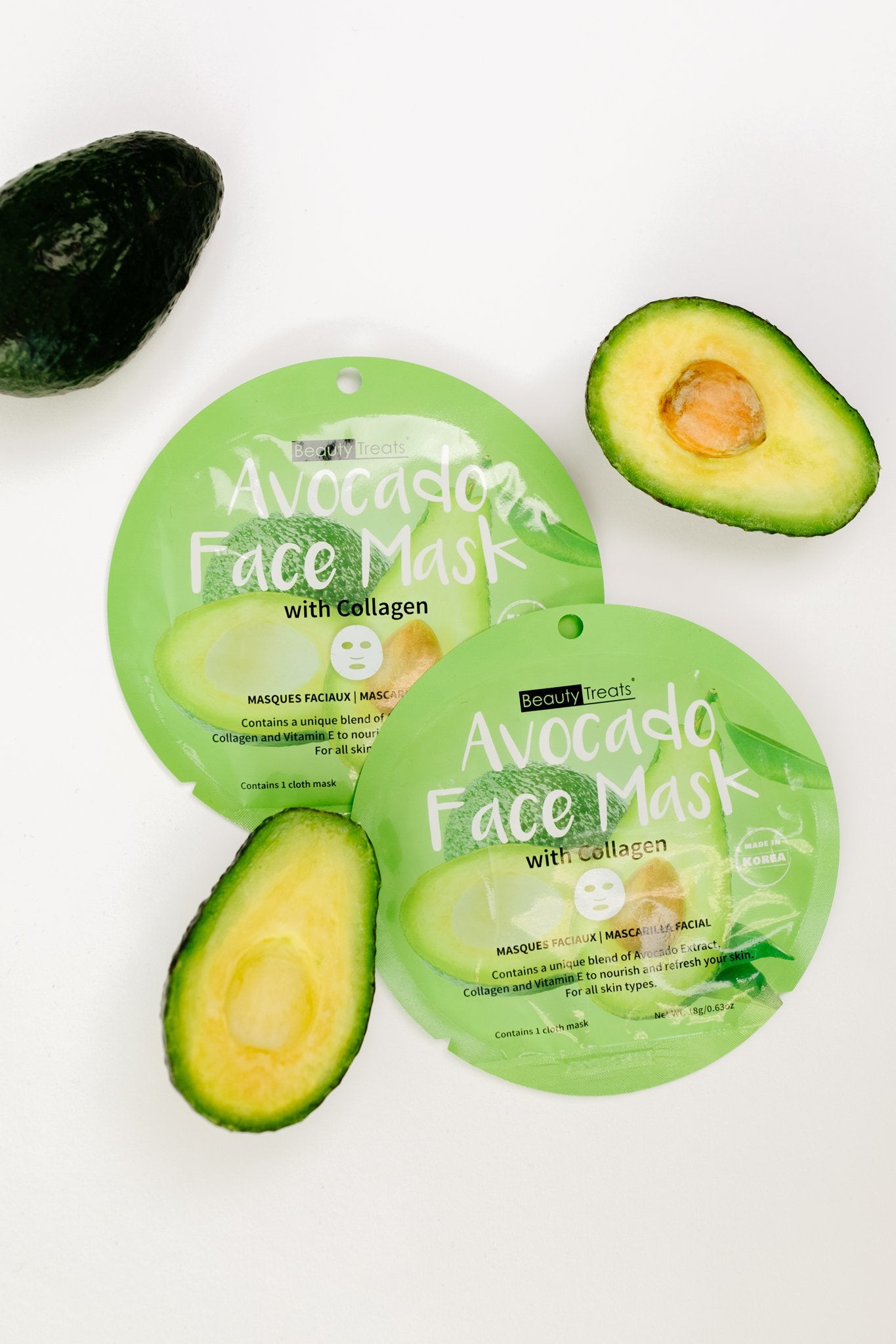Home For The Holidays Face Mask in Avocado