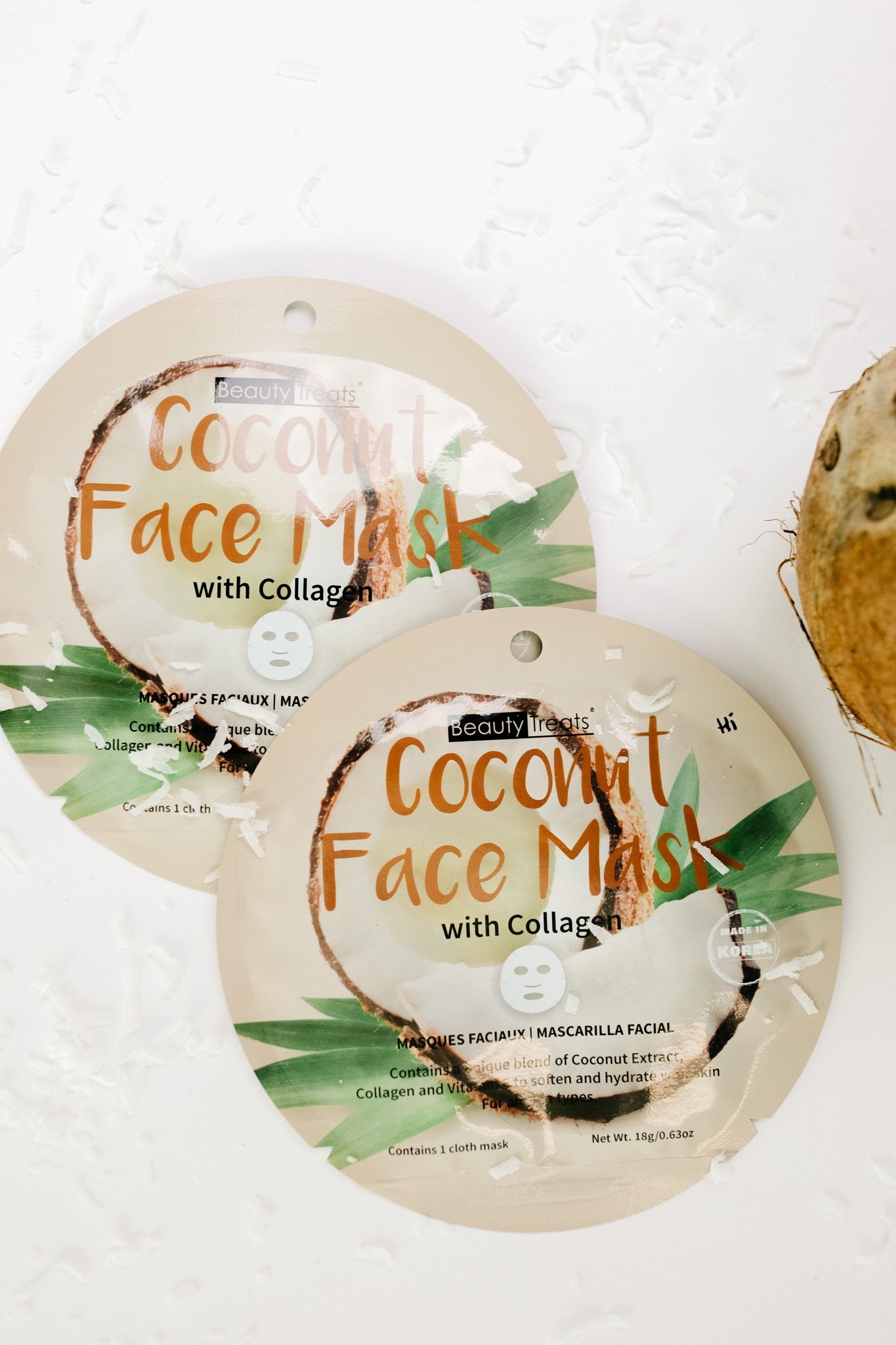 Home For The Holidays Face Mask in Coconut