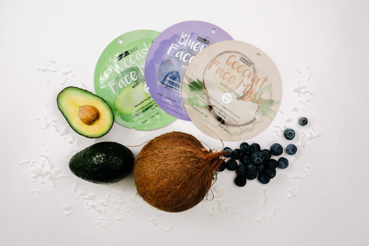 Home For The Holidays Face Mask in Avocado