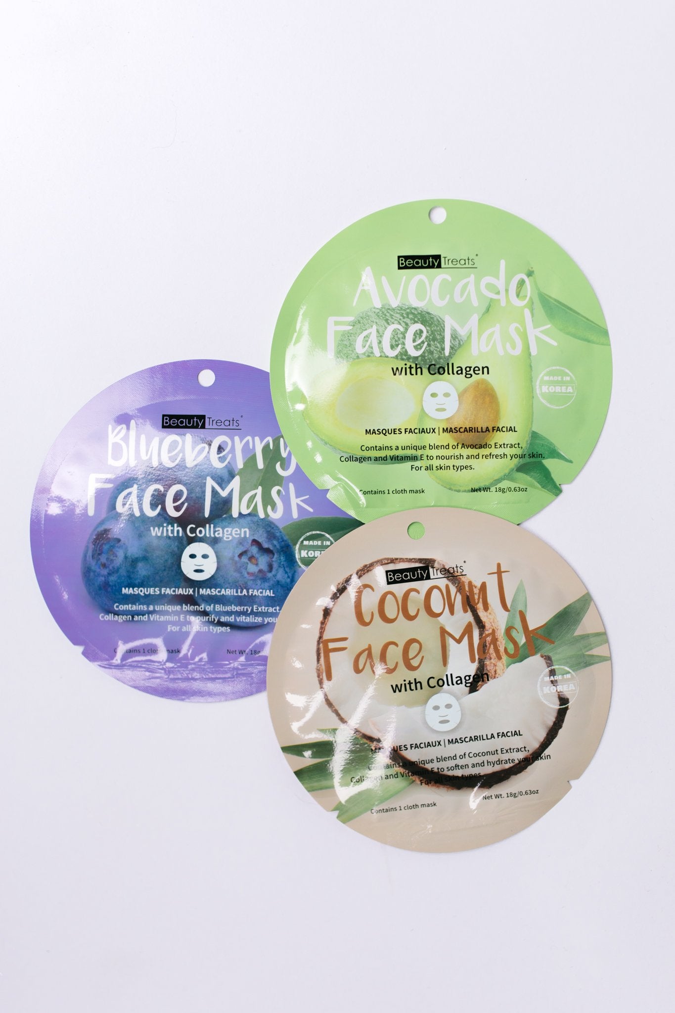 Home For The Holidays Face Mask in Avocado