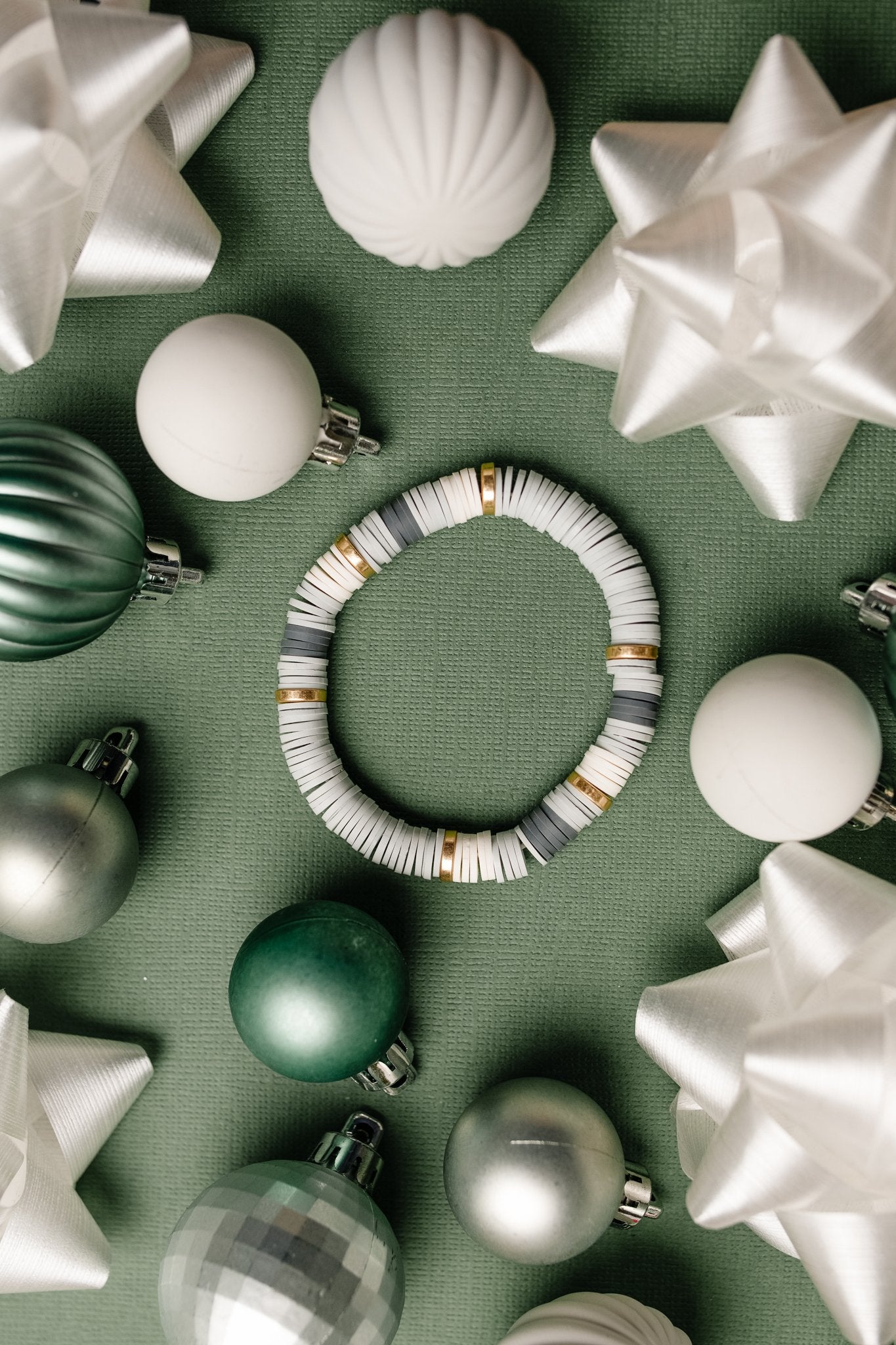 Stocking Stuffer Bracelet in Gray