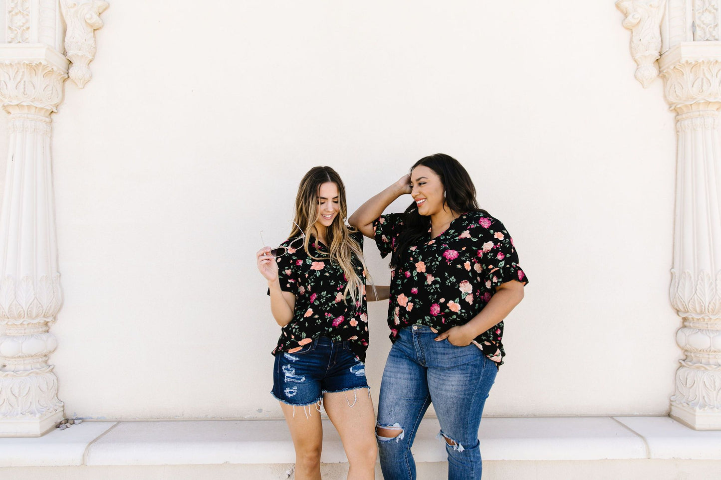 Nighttime Blooms Blouse