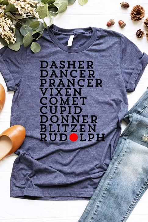 PREORDER: Santa's Team Graphic Tee