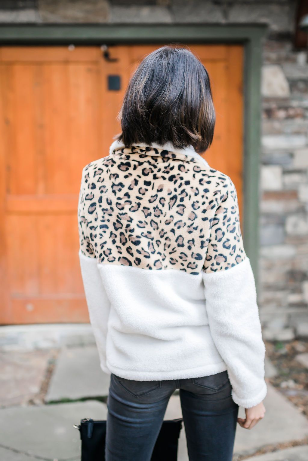 Snow Spots Fleece Pullover - ALL SALES FINAL