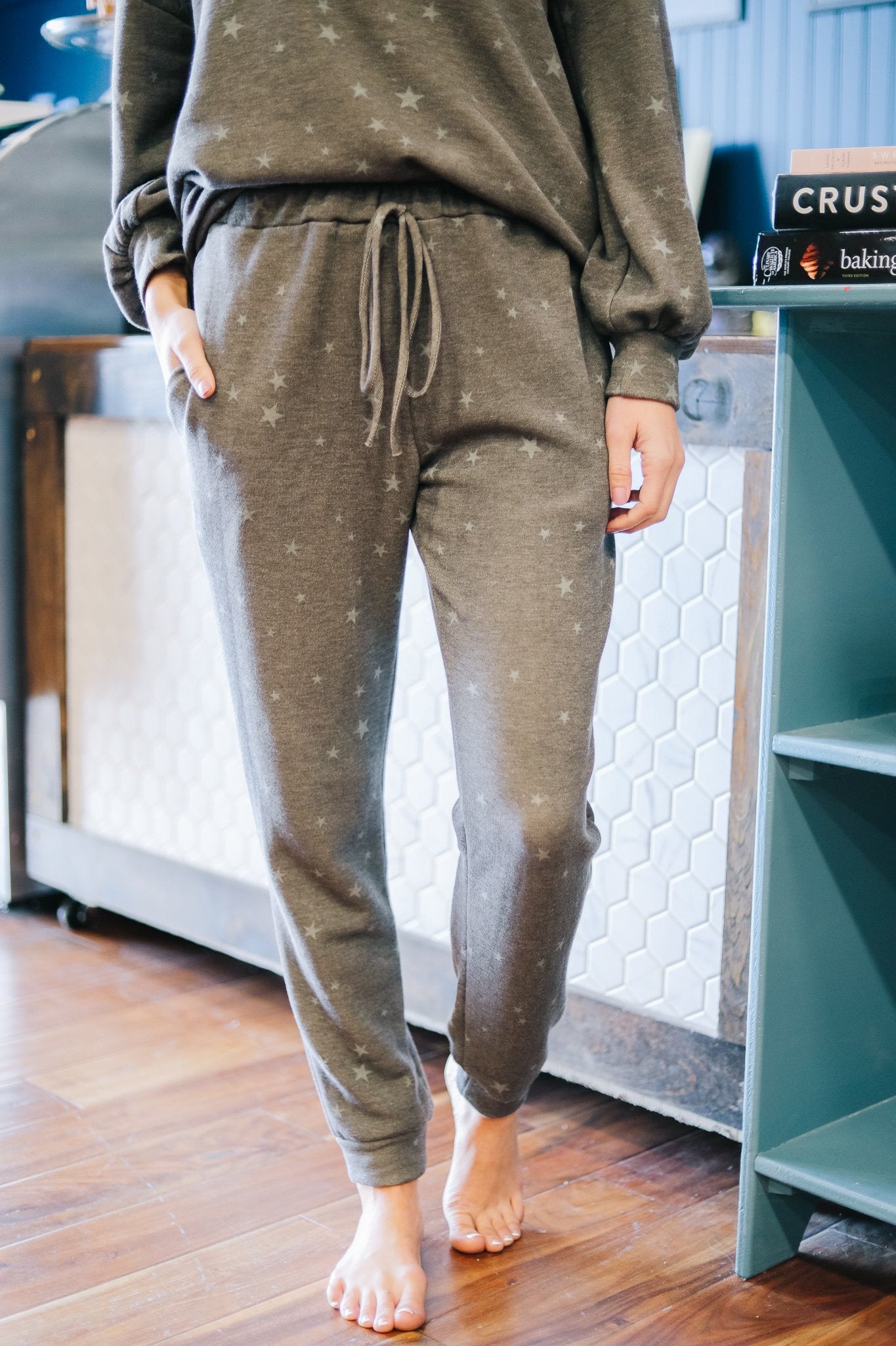 Galaxy Charcoal Joggers