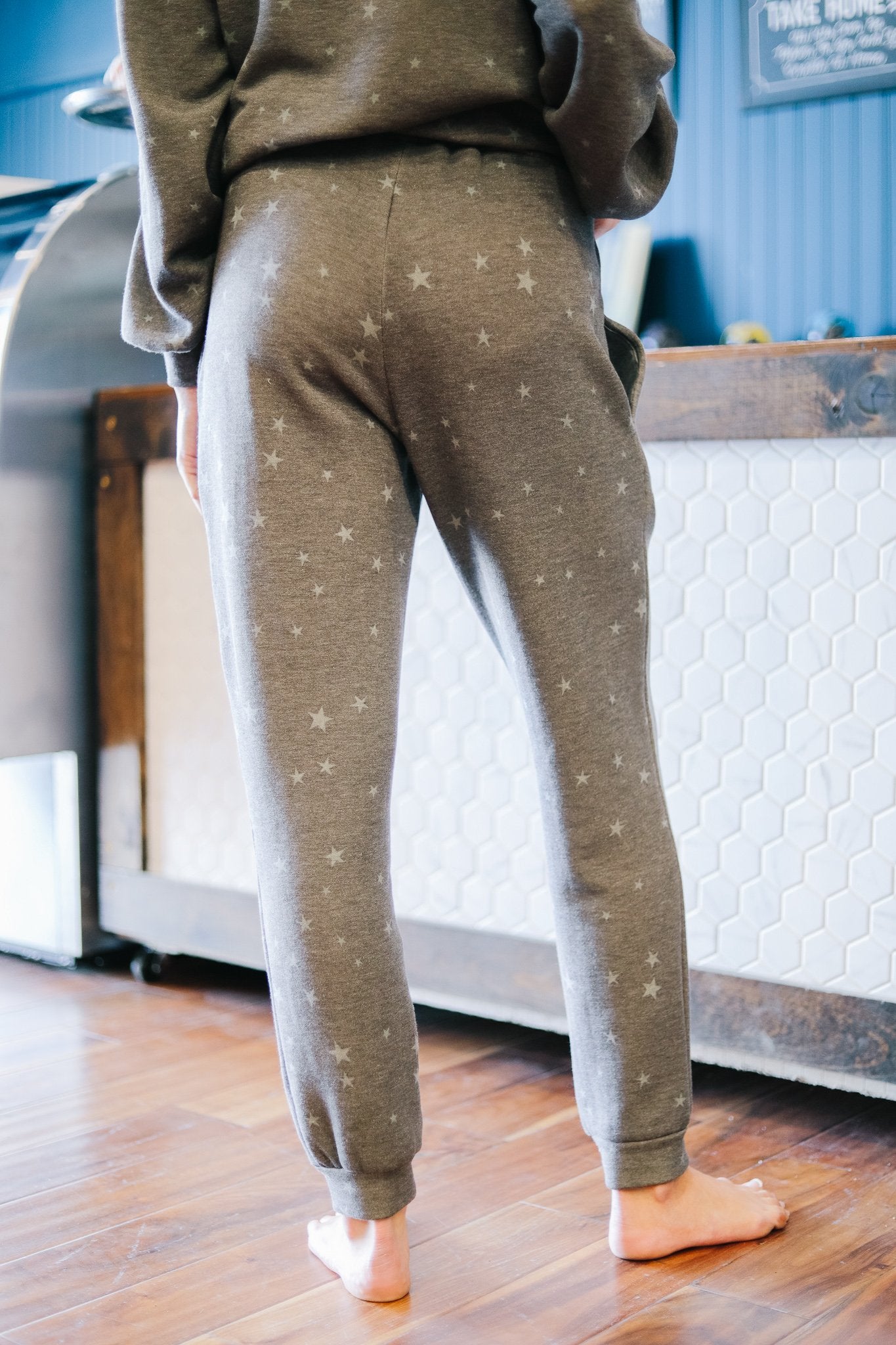 Galaxy Charcoal Joggers