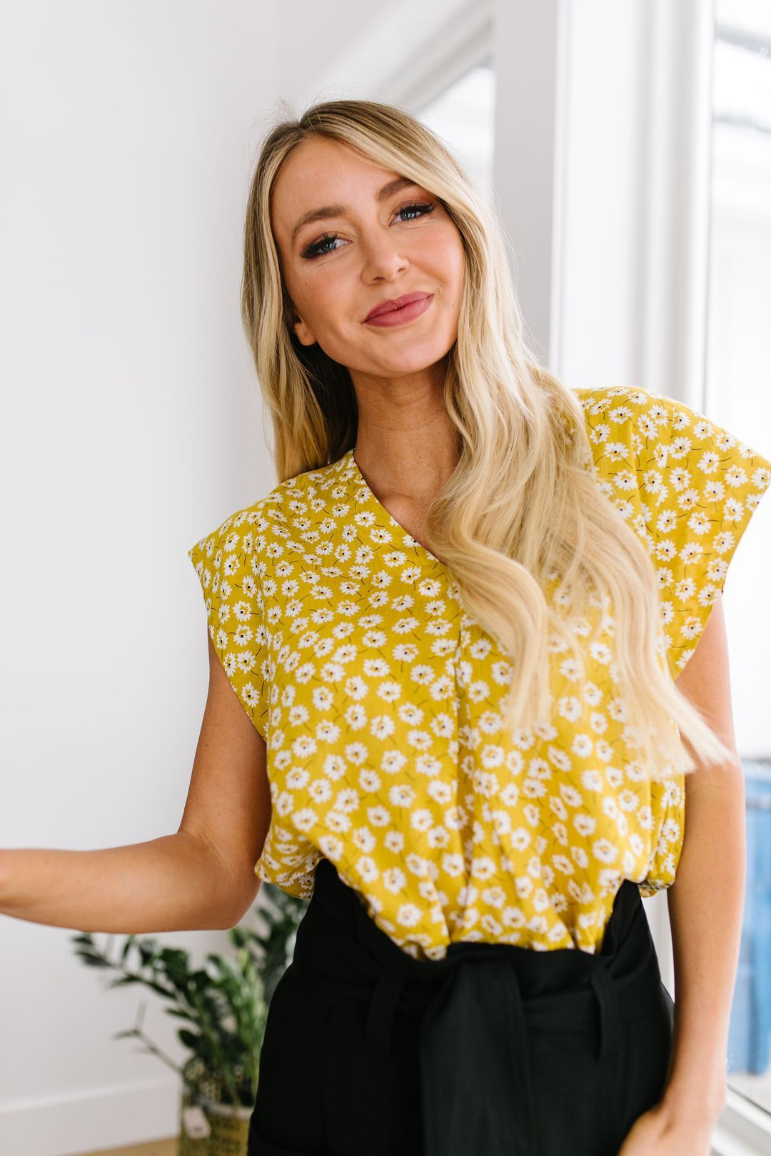 Spring Daisies Blouse