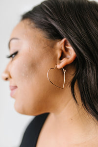 Young At Heart Earrings in 14K Rose Gold
