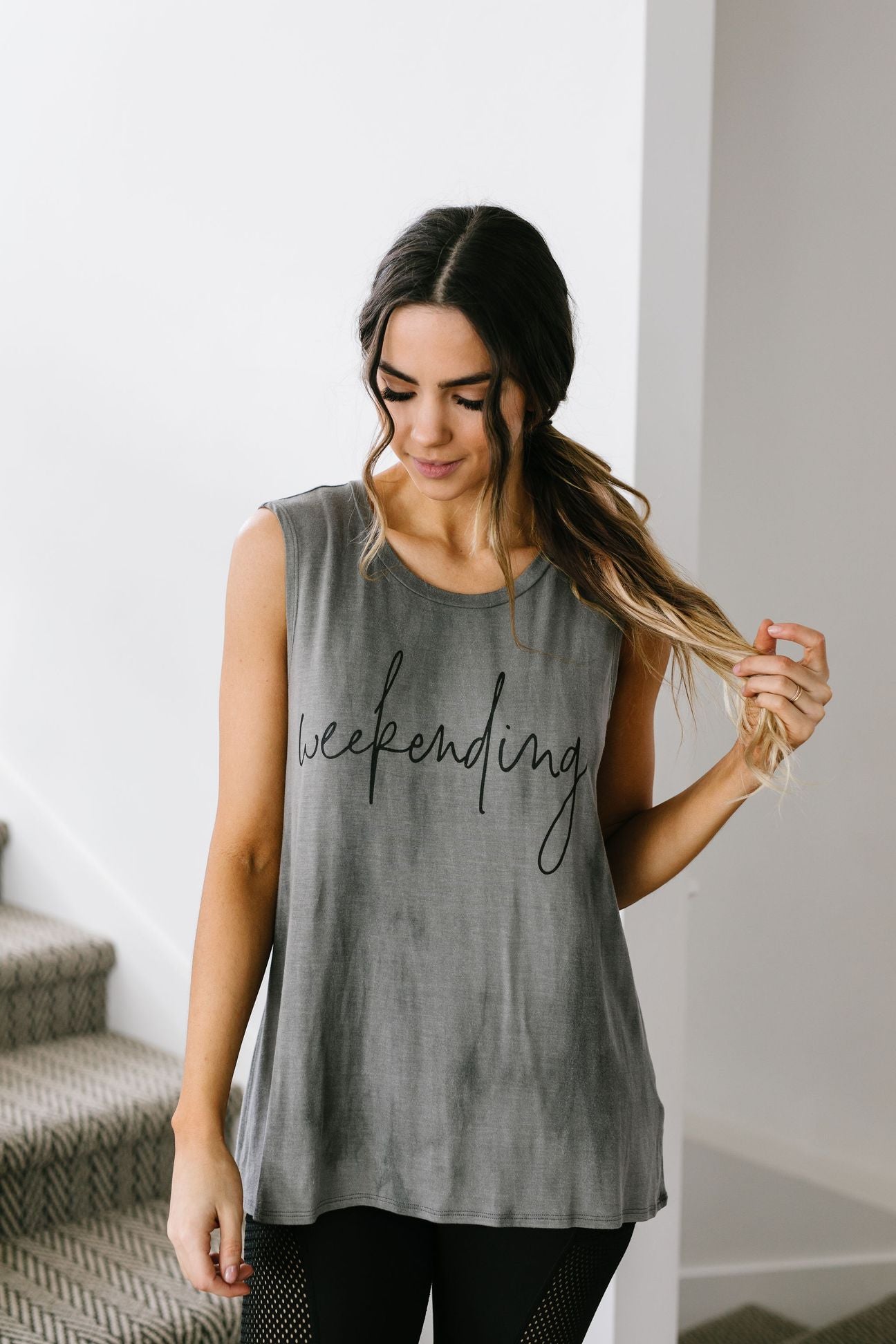 Weekending Graphic Tank