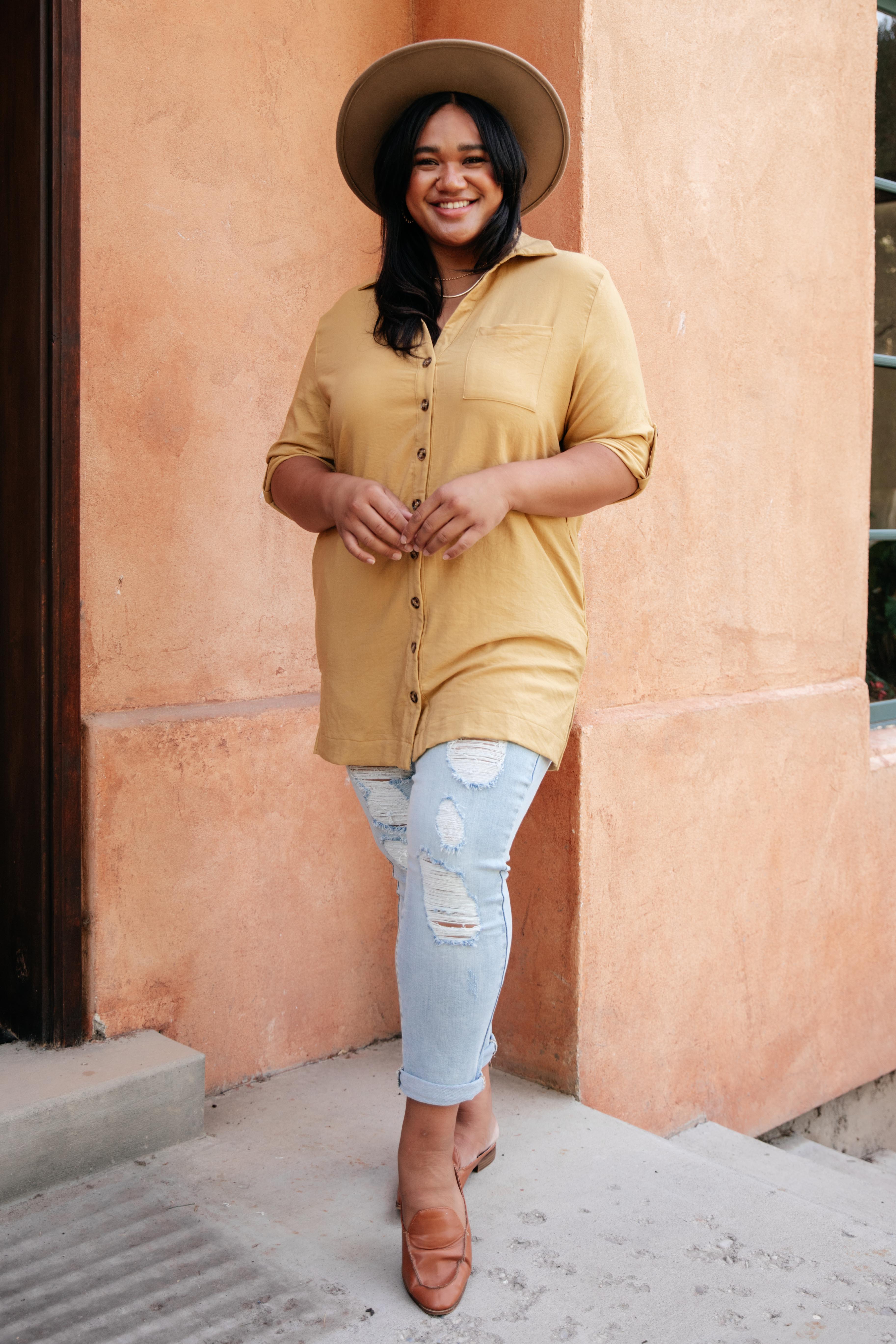 Button Up Day Tunic