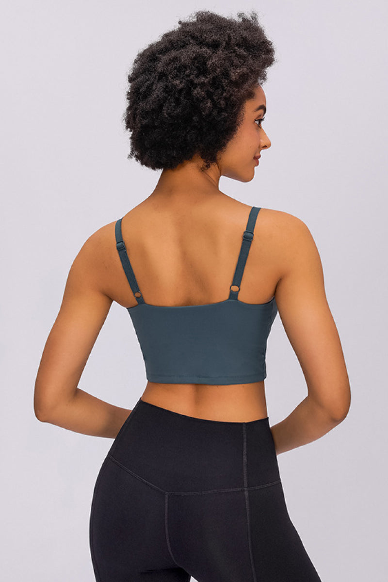 Adjustable Strap Sports Bra