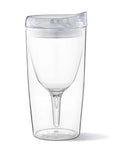 PREORDER: Portable Wine Cup with Acrylic Lid in Clear