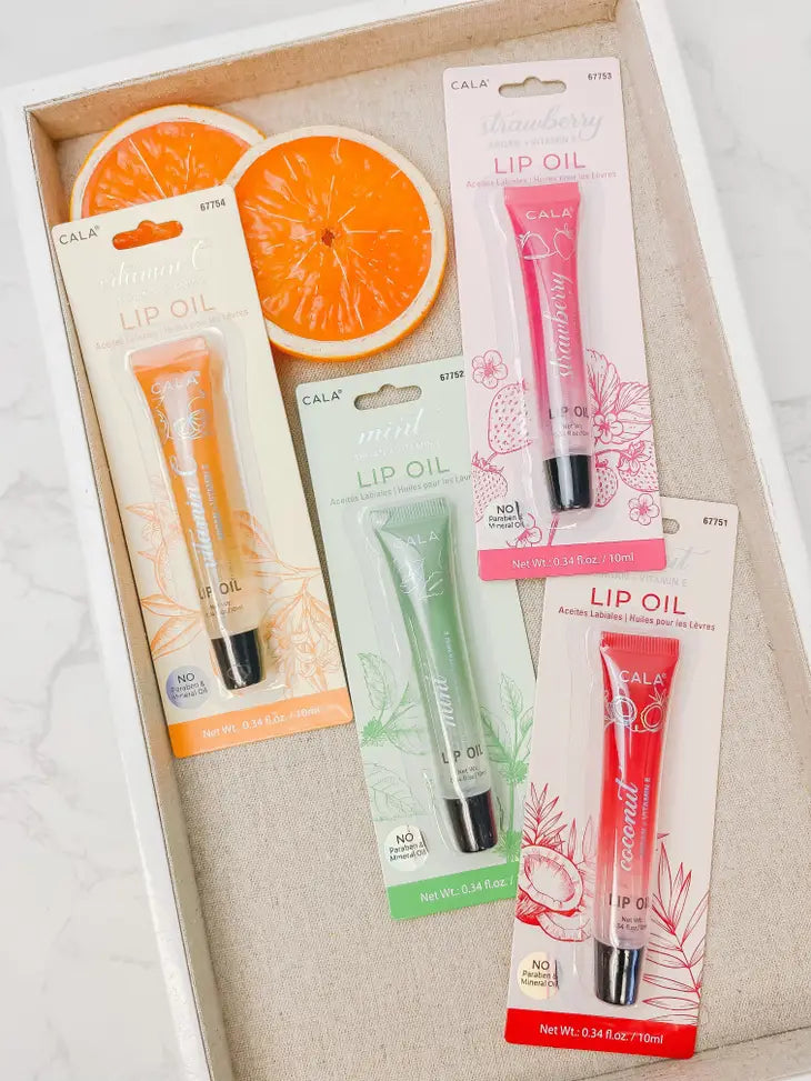 PREORDER: Argan + Vitamin E Lip Oil in Assorted Flavors