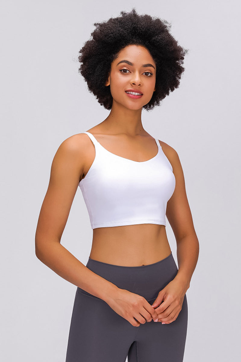 Adjustable Strap Sports Bra