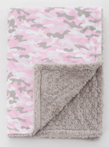 Pink Camo Child Blanket