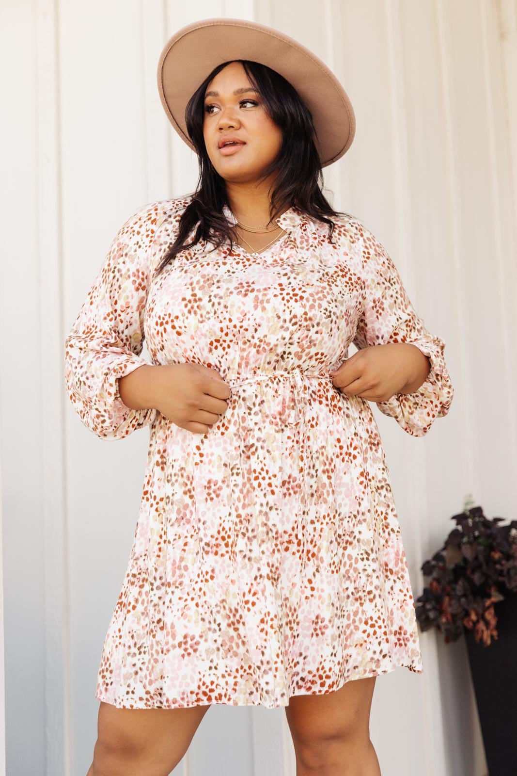 Abstract Dotted Dress