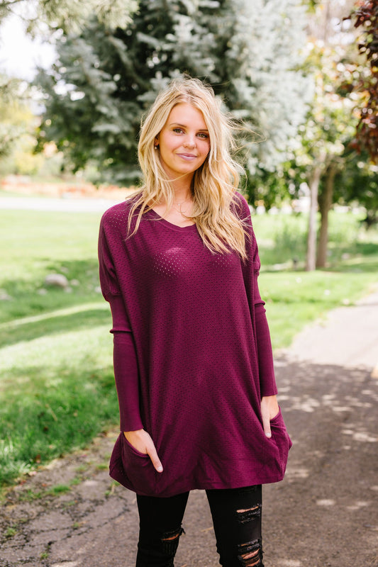 Ace In The Hole Oversized Top