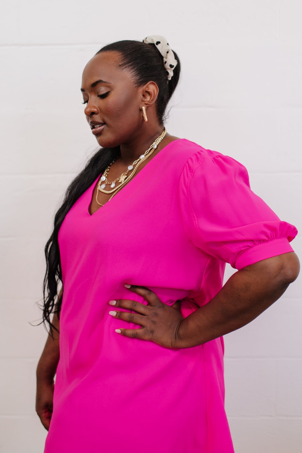 Adore Me Dress In Pink