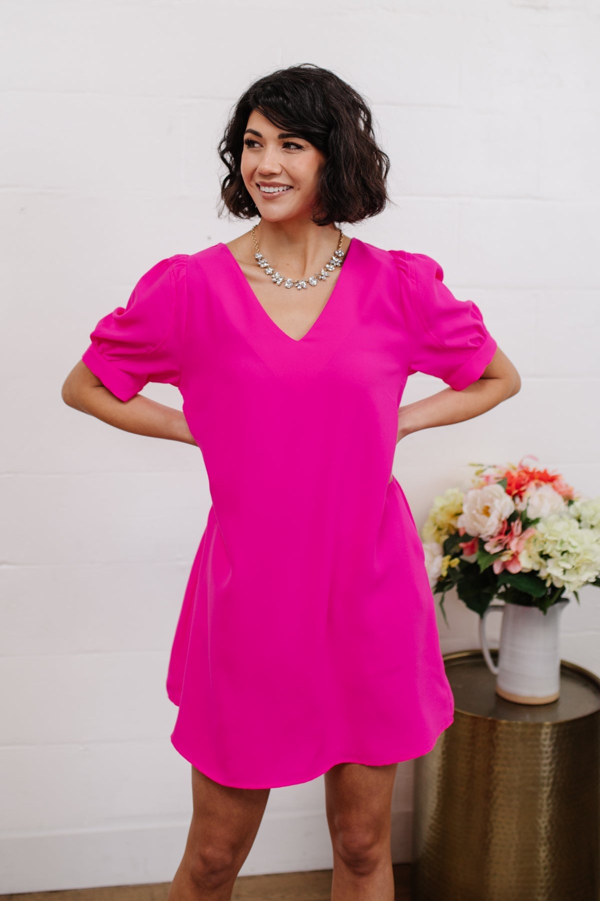 Adore Me Dress In Pink