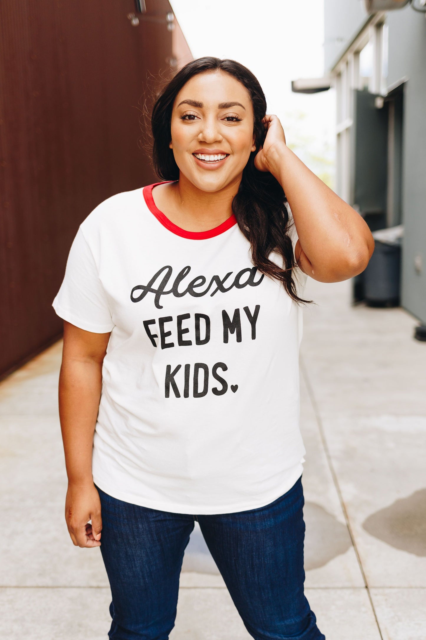 Alexa Feed My Kids Graphic Tee