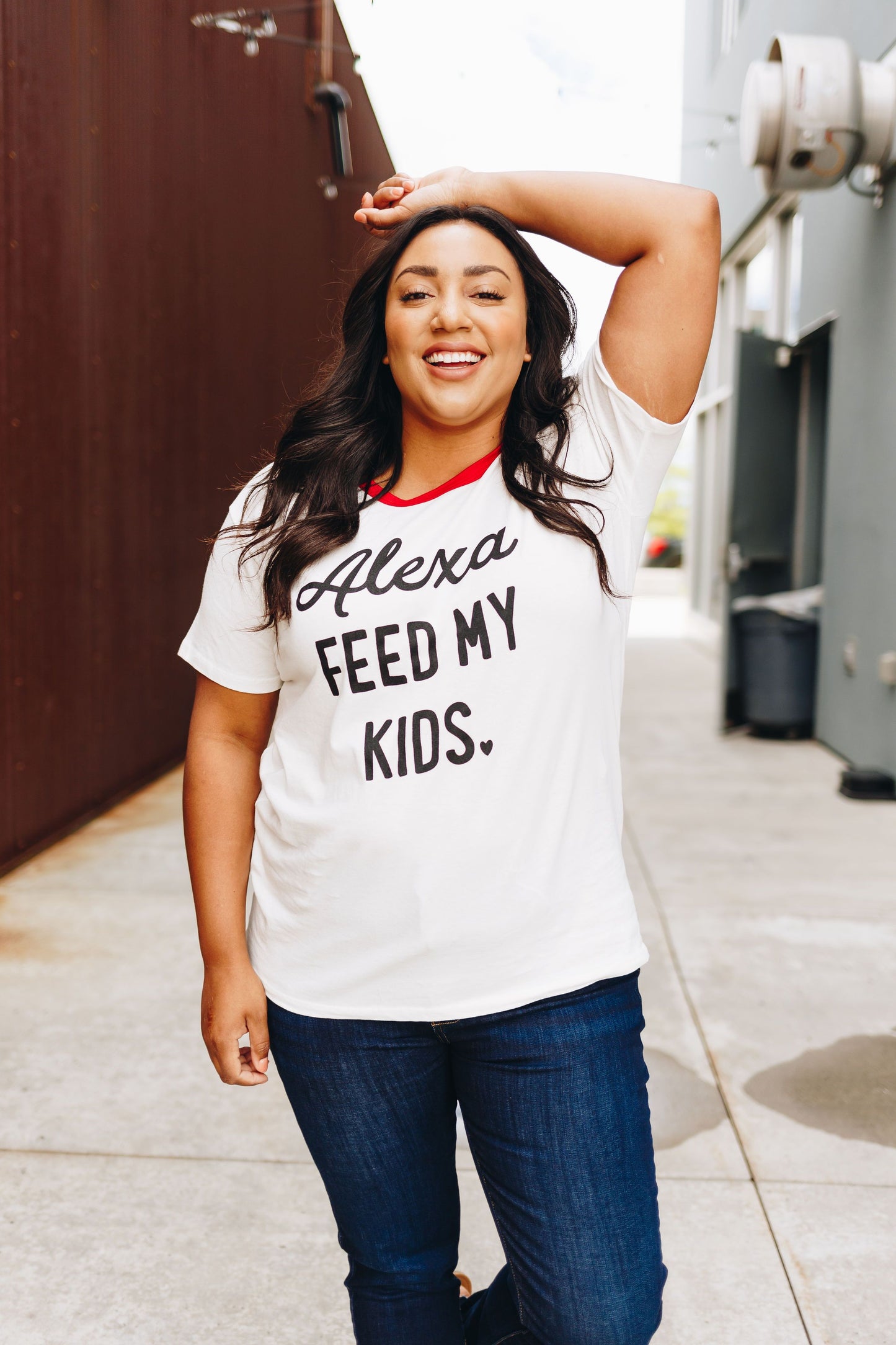 Alexa Feed My Kids Graphic Tee