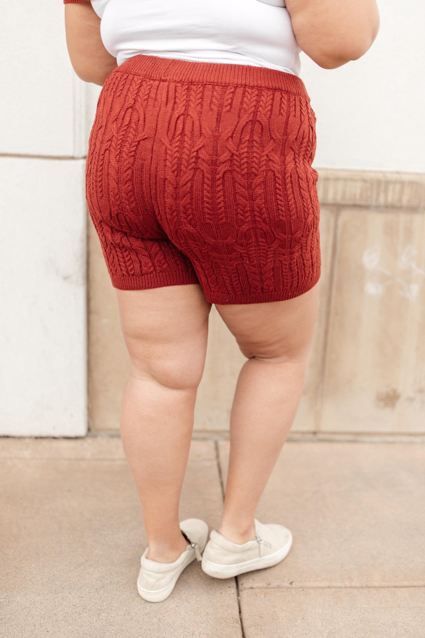 Annie Knit Bottoms in Rust