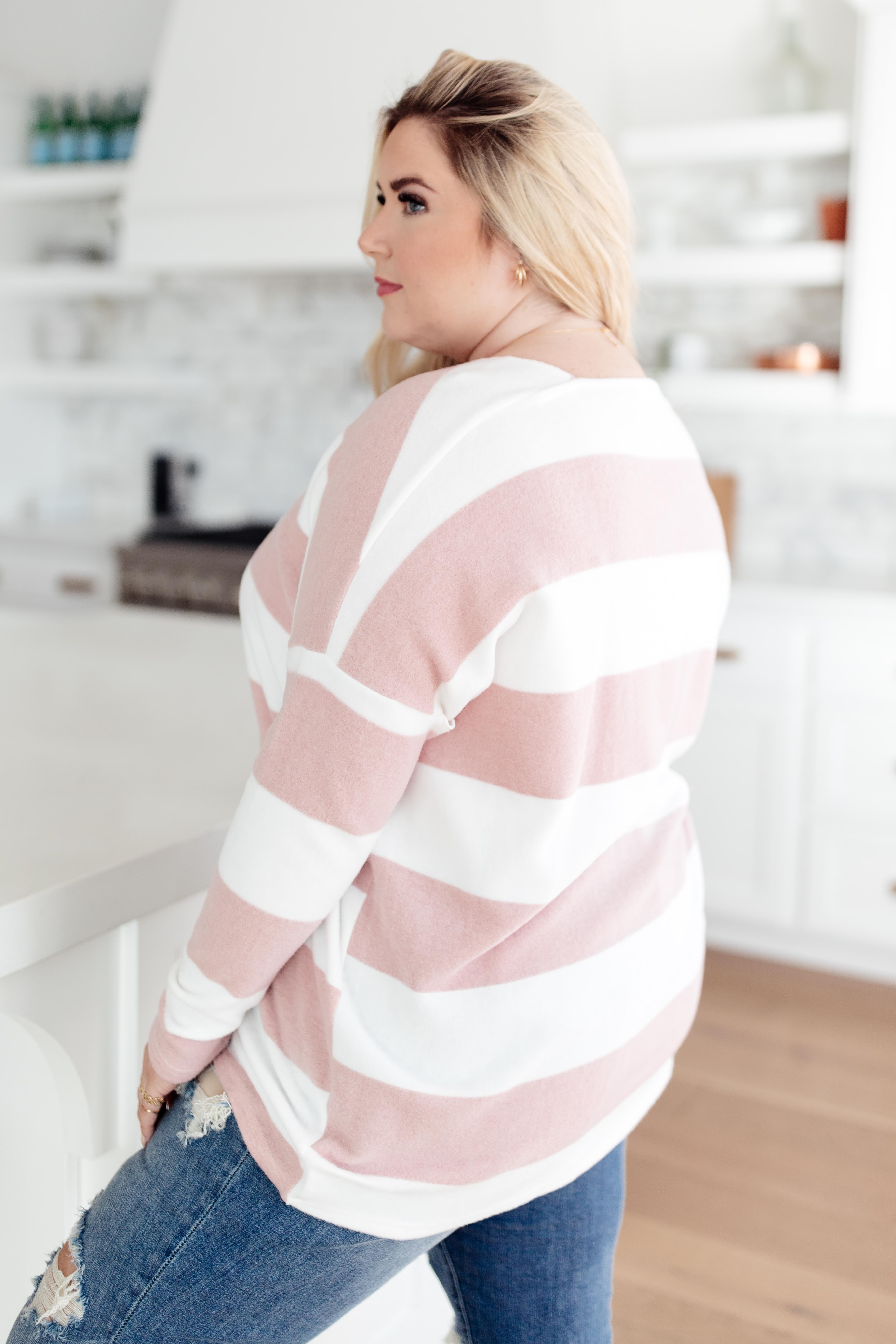 Audrey Striped Sweater